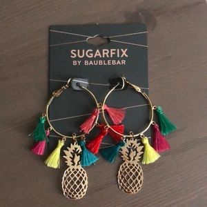 Sugarfix by baublebar pineapple tassel earrings